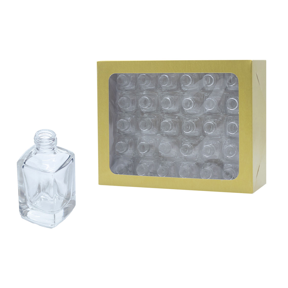 Kit mini vaso vidro - 30 un.