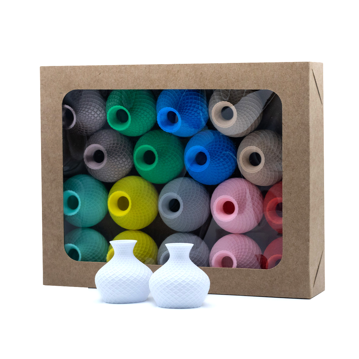 Conjunto Mini Vasos 3D - 20 un.