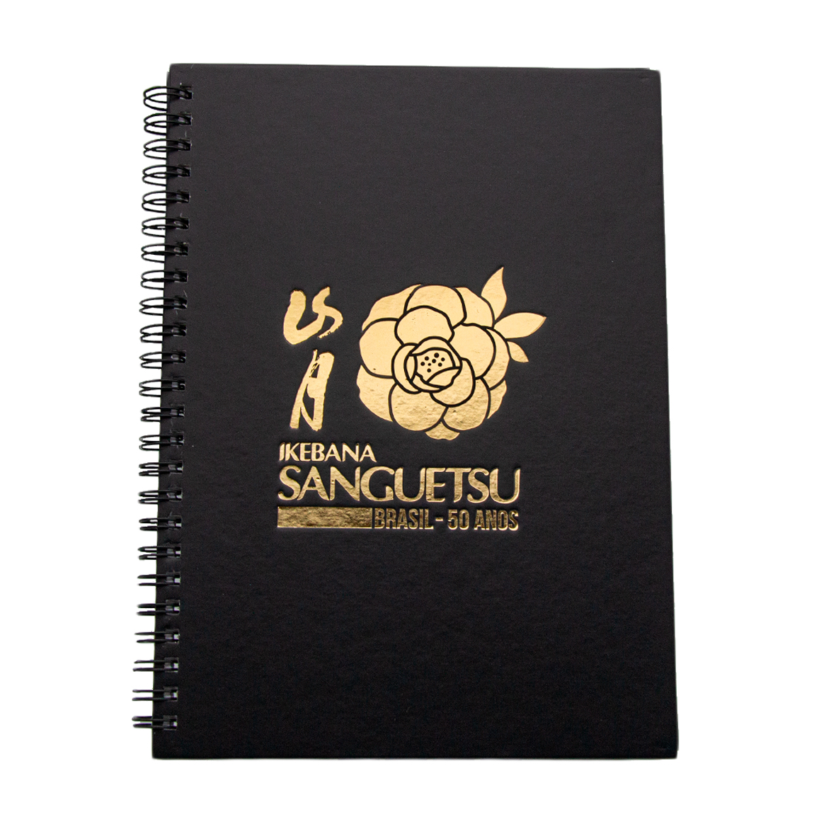Caderno Ikebana Sanguetsu 50 anos